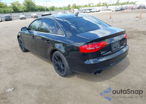 2013 Audi A4 2.0T Premium from USA, damaged, VIN WAUBFAFL8DN051363